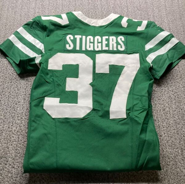 London Games - Jets Qwan'tez Stiggers Game Worn Jersey (10/12/2025) Size...