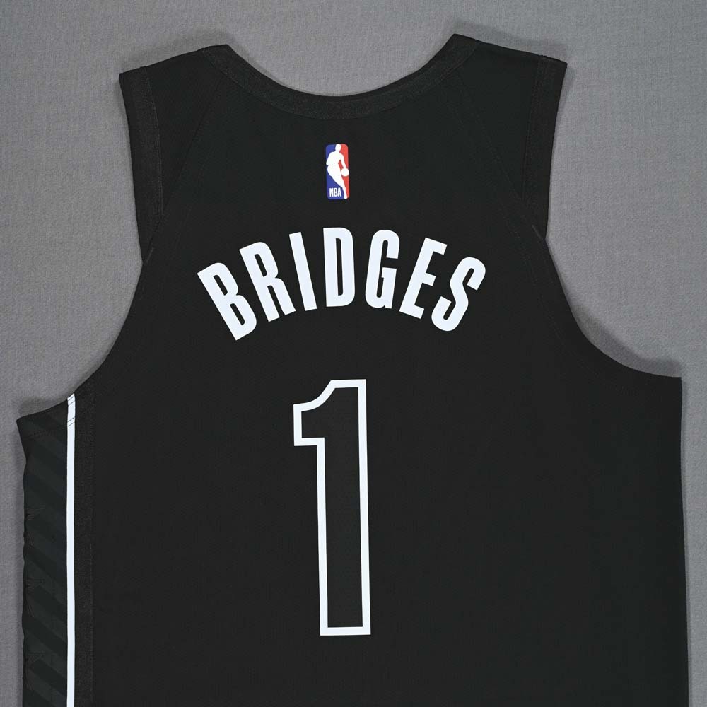 Mikal Bridges Brooklyn Nets 2023 NBA Playoffs GameWorn Statement