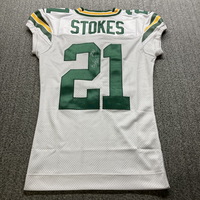 Crucial Catch - Packers Eric Stokes Signed Game Worn Jersey (10/10/21) S...