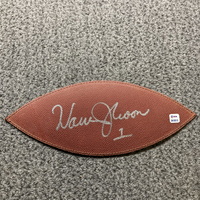 NFL - Seahawks Warren Moon Signed Authentic Panel