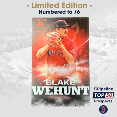 Photo of Blake Wehunt - Autographed 17x11 Poster - Limited to 6