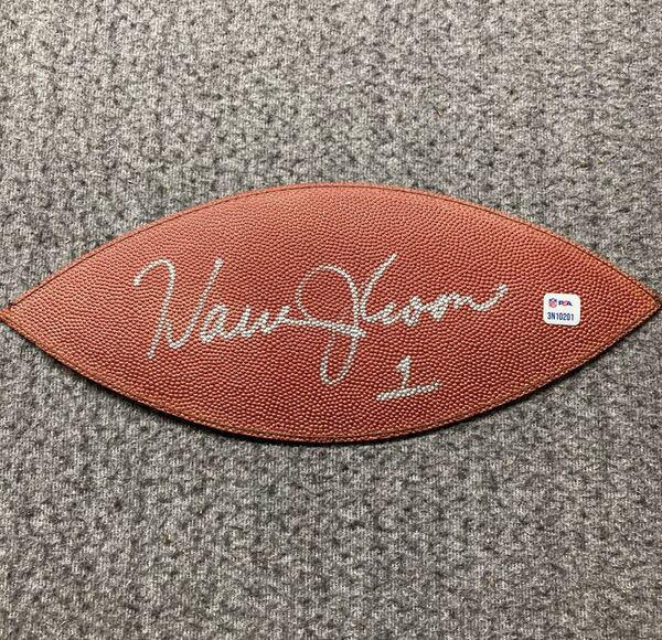 NFL - Vikings Warren Moon Signed Authentic Panel