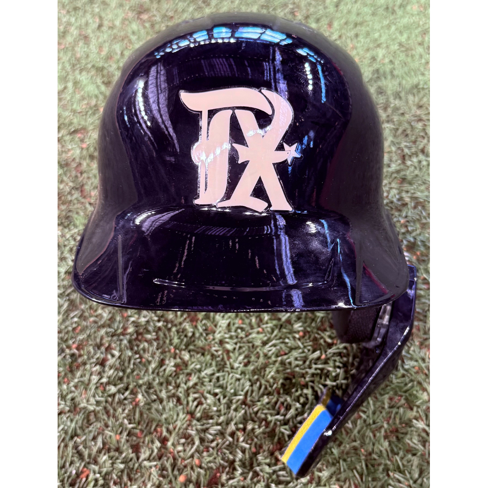 Michael Helman #24 Game-Used Texas Rangers 2025 City Connect