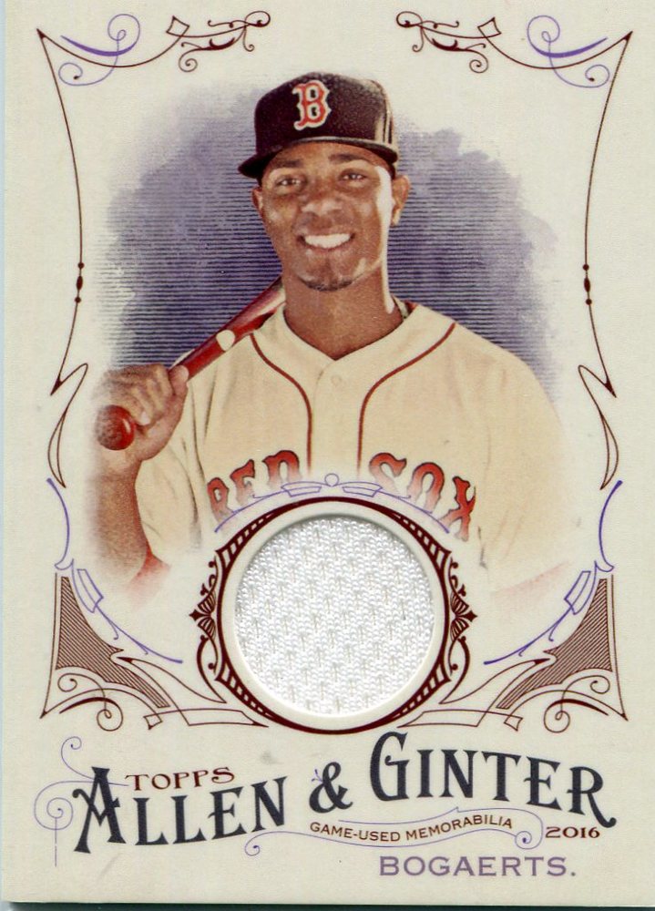 2016 Topps Allen and Ginter Relics Xander Bogaerts