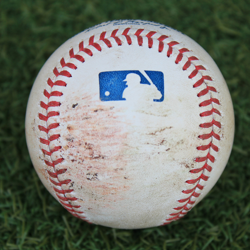 Game-Used Baseball: Triston McKenzie 19th Career Strikeout (CLE @ KC 9/2/20)