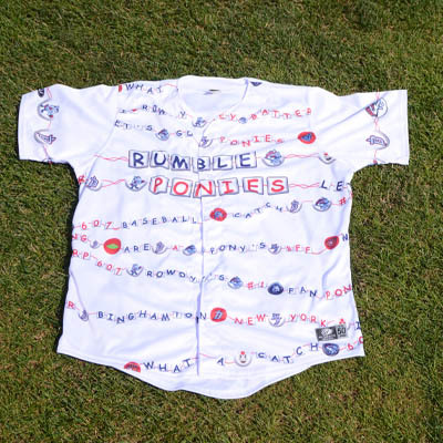 #34 Joander Suarez Rumble Ponies Friendship Bracelet Jersey