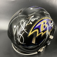 NFL - Ravens Ray Lewis Signed Authentic Speed Helmet
