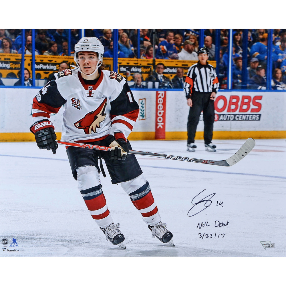 Clayton Keller Arizona Coyotes Autographed 16