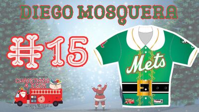 Christmas in July Jersey #15 Diego Mosquera