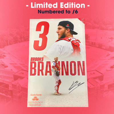 Photo of Brooks Brannon - Autographed 17x11 Poster - Limited to 6