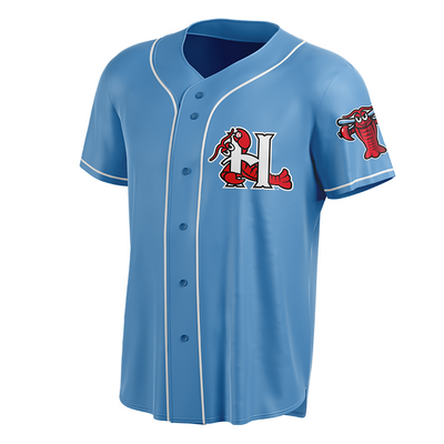 #44 Winston Santos, Luis Ramirez, Landon Hutchison, Deward Tovar Alternate Blue Jersey