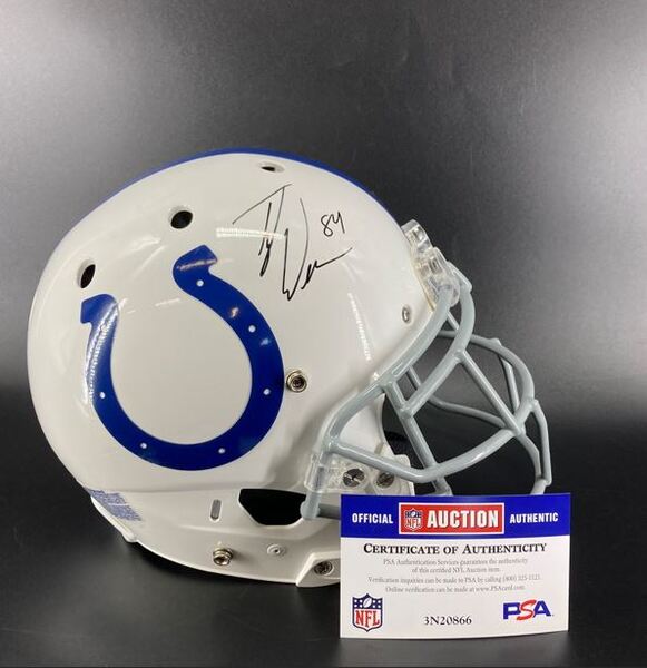 International Games - Colts Tyler Warren Signed Authentic Proline Helmet
