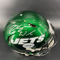 Jets - Zach Wilson Signed Authentic Helmet