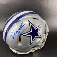 NFL - Cowboys Deuce Vaughn signed authentic helmet