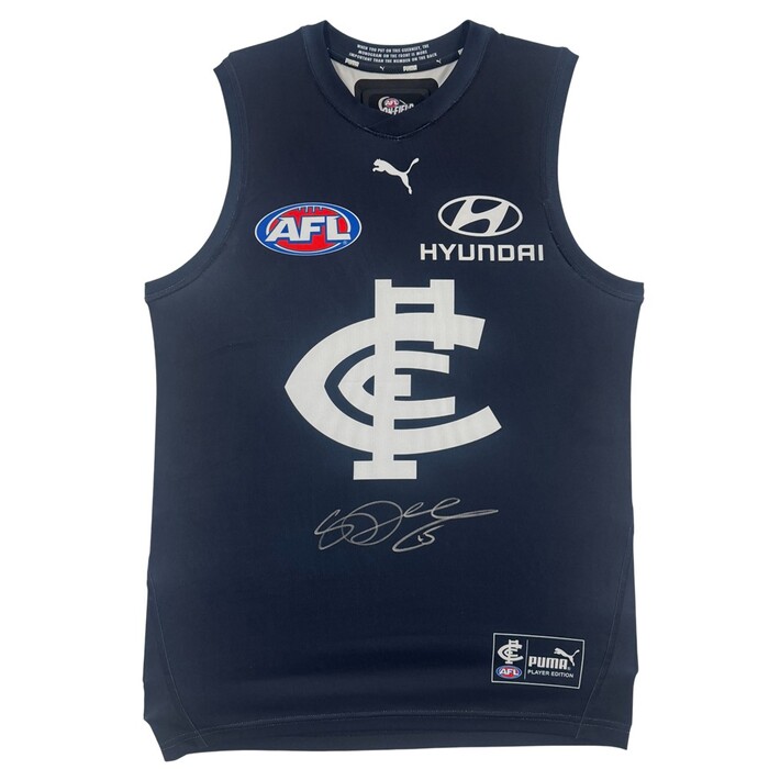 Photo of Sam Docherty #15 2023 Carlton Home Guernsey
