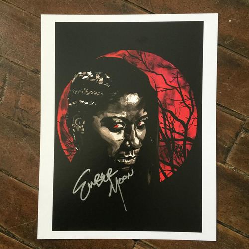 Ember Moon SIGNED 11 x 14 Rob Schamberger Print