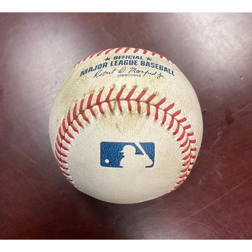Minnesota Twins: 2019 Game-Used Baseball - LAA at MIN - 5/13/2019 - P: Taylor Rogers, H: Shohei Ohtani singles on a line drive to RF Max Kepler. **Career Hit #99**