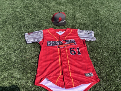 #56 Angel Tejada Chesapeake Bay Decoys Game Worn/Autographed Jersey