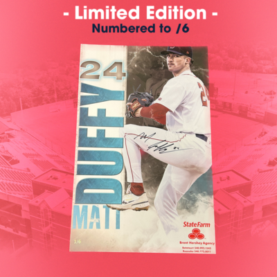 Photo of Matt Duffy - Autographed 17x11 Poster - Limited to 6