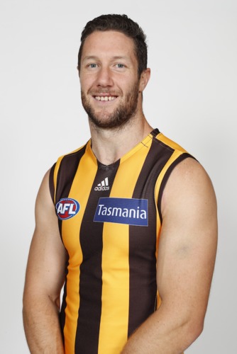 Photo of #12 James Frawley Match-Worn & Signed Home Guernsey
