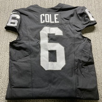 STS - Raiders AJ Cole Game Used Jersey (11/24/24) Size 44 with Captains ...