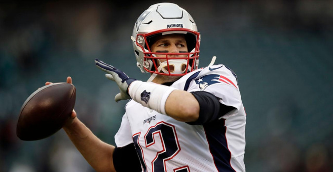 Legends - Patriots Tom Brady Signed Authentic Football