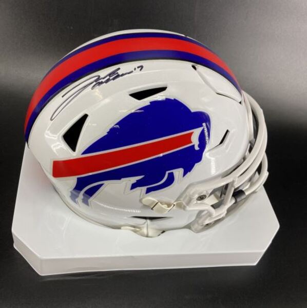 Bills -  Josh Allen Signed Mid-Size Helmet