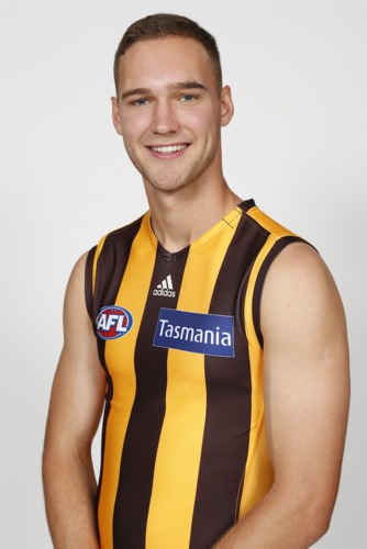 Photo of #14 Jack Scrimshaw Match-Worn & Signed Home Guernsey