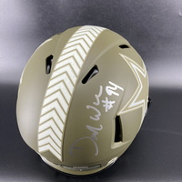 NFL - Cowboys Demarcus Ware Signed Authentic STS Speed Helmet