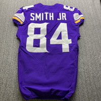London Games - Vikings Irv Smith Jr. Game Worn Jersey (9/25//22) Size 42