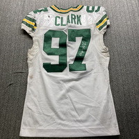 STS - Packers Kenny Clark Signed Game Worn Jersey (2021 season) Size 46 ...