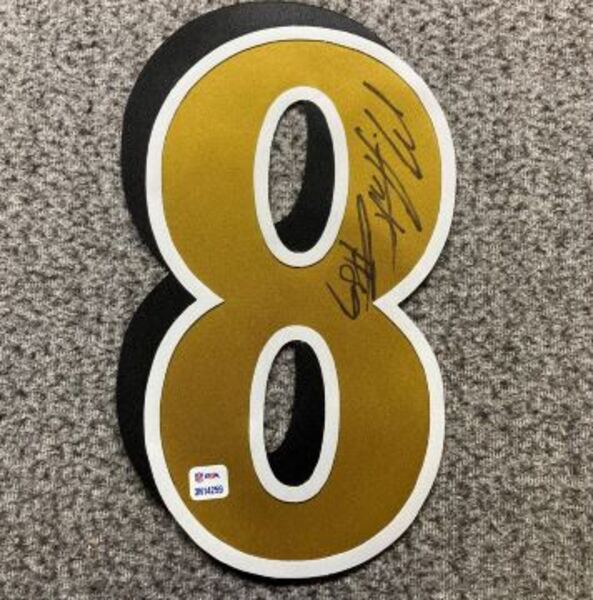 NFL - Ravens Mark Andrews Signed Jersey Number