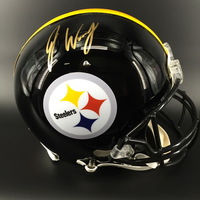 NFL - STEELERS WR JAMES WASHINGTON SIGNED STEELERS PROLINE HELMET