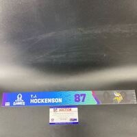 NFL - Vikings TJ Hockenson 2023 Pro Bowl Games Nameplate Special Edition...
