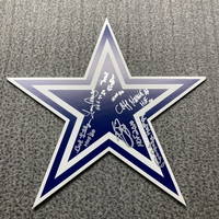 HOF - Cowboys Fat Head Foam Core Cut Out Signed by Randy White, Emmitt S...
