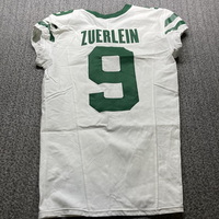 London Games - Jets Greg Zuerlein Game Used Jersey (10/06/24) Size 40 wi...