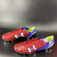 Bills - AJ McCarron Signed Under Armour Cleats Size 11.5