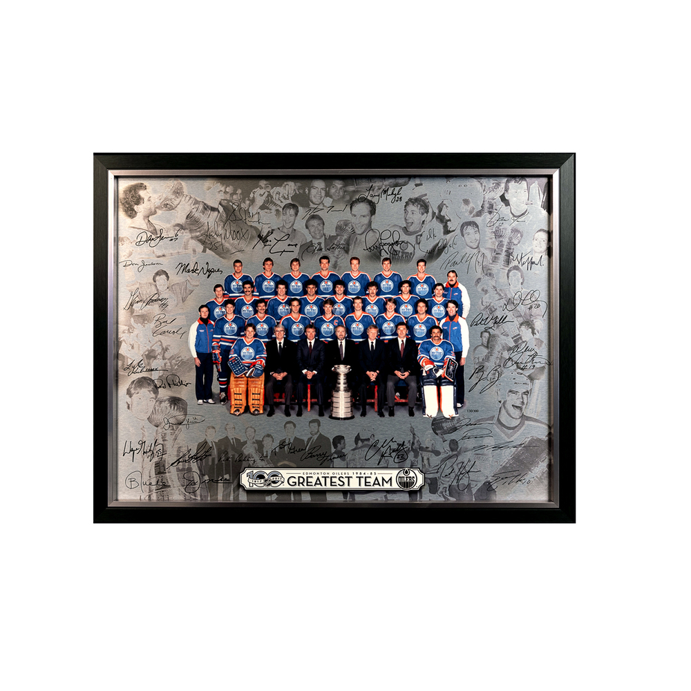 1984-85 Edmonton Oilers Stanley Cup Champions Centennial Greatest Team 24