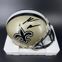 NFL - Saints Kendre Miller Signed Mini Helmet