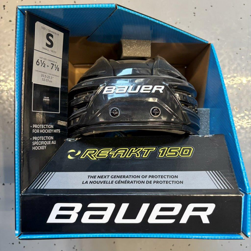 NHL PRO STOCK Toronto Maple Leafs Flipside Alternate Black Bauer Re-Akt 150 Helmet