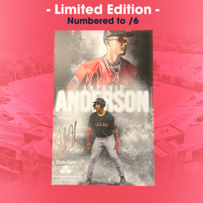 Photo of Antonio Anderson - Autographed 17x11 Poster - Limited to 6