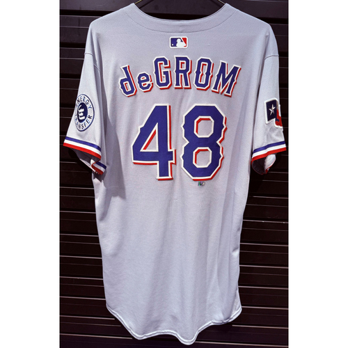 デグロム テキサス レンジャーズ 直筆サイン入りユニフォーム Jacob