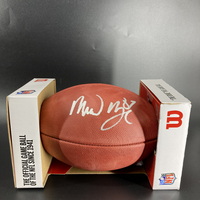 NFL - Raiders Michael Mayer Signed Authentic Football