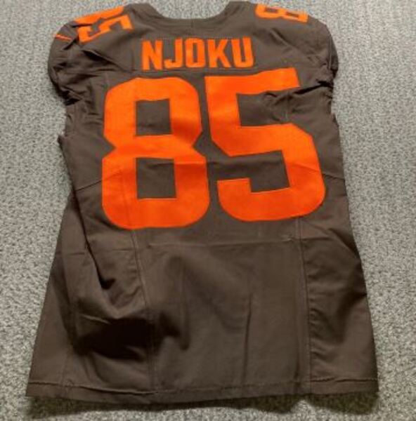 Crucial Catch - Browns David Njoku Game Worn Jersey (10/19/25) Size 42