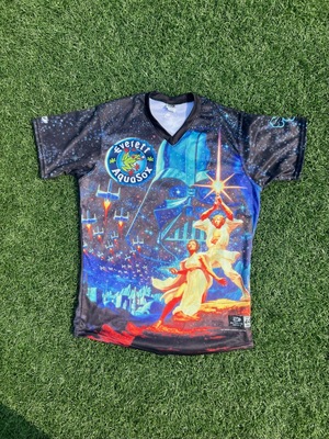 Game worn Everett AquaSox Star Wars Jersey 21 Luis Curvelo