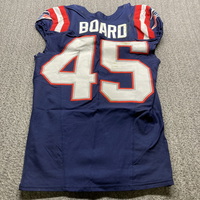 International Games - Patriots Chris Board Game Worn Jersey (11/12/23) S...