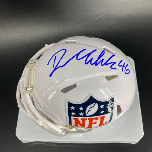 NFL - Jaguars Ross Matiscik Signed NFL Shield Mini Helmet