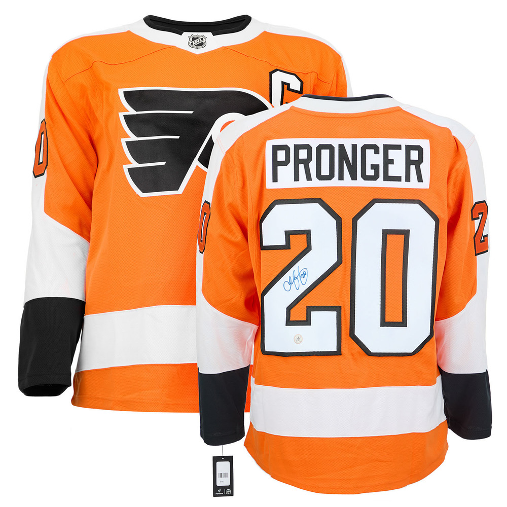 Chris Pronger Autographed Philadelphia Flyers Fanatics Breakaway Jersey