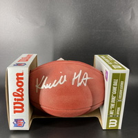 NFL - University Of Buffalo Khalil Hodge Signed Authentic Football