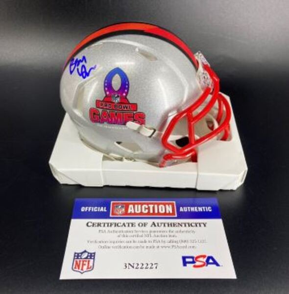 NFL - Rams Byron Young Signed Pro Bowl Games Mini Helmet